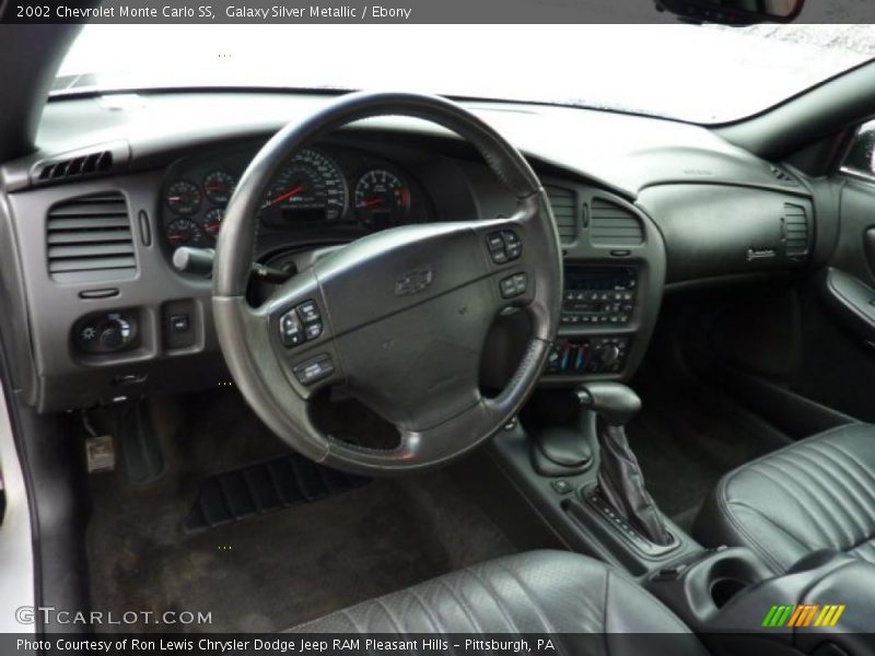 Galaxy Silver Metallic / Ebony 2002 Chevrolet Monte Carlo SS