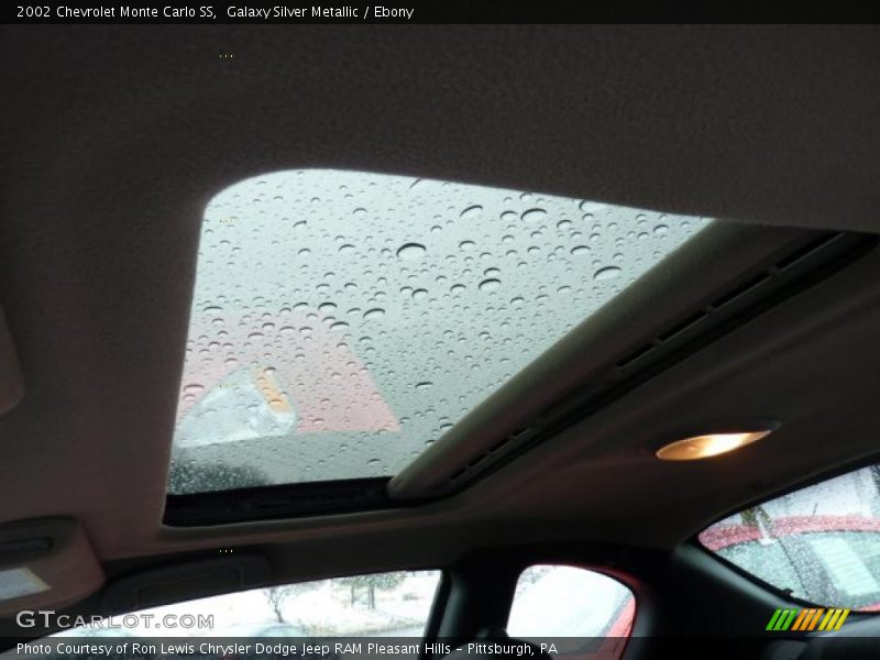 Galaxy Silver Metallic / Ebony 2002 Chevrolet Monte Carlo SS