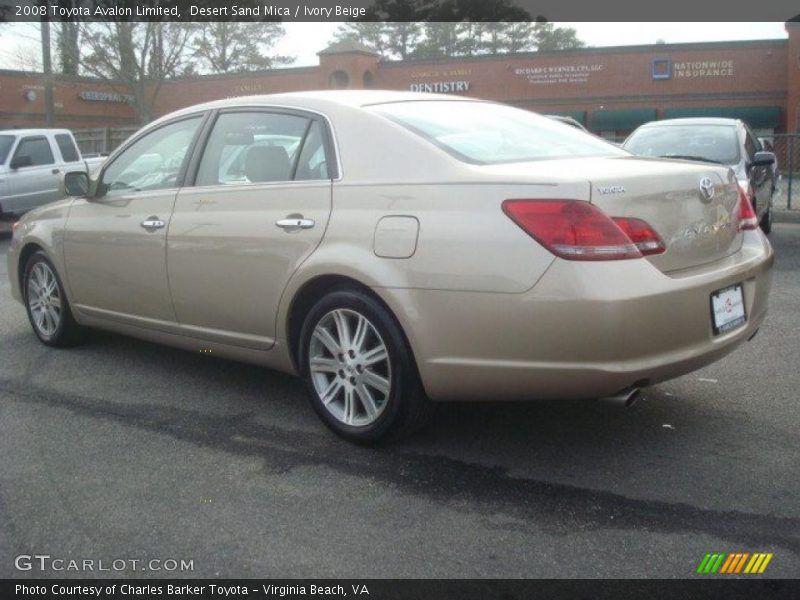 Desert Sand Mica / Ivory Beige 2008 Toyota Avalon Limited