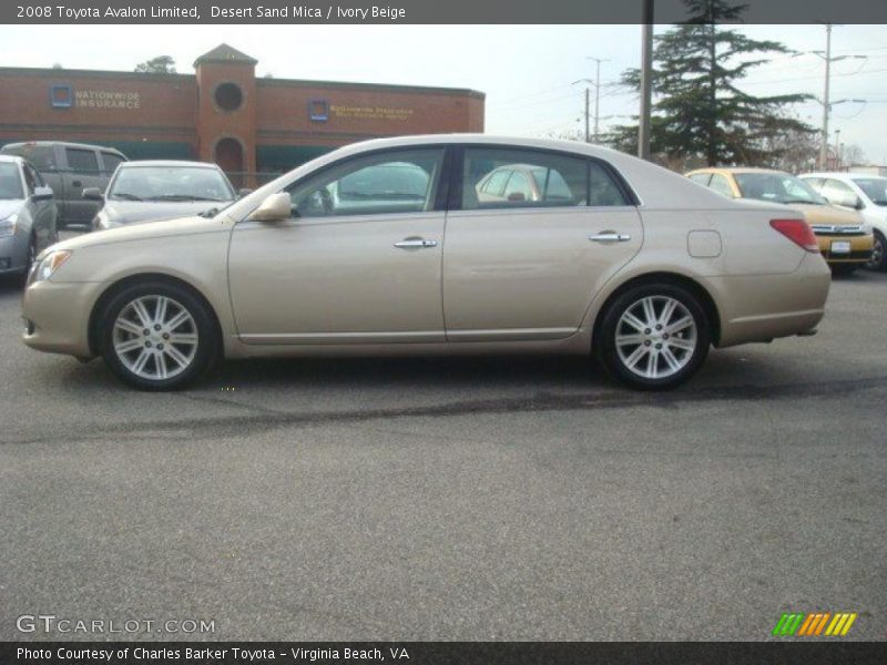 Desert Sand Mica / Ivory Beige 2008 Toyota Avalon Limited