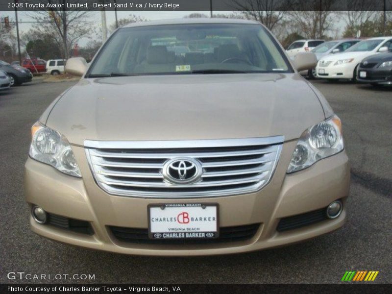 Desert Sand Mica / Ivory Beige 2008 Toyota Avalon Limited