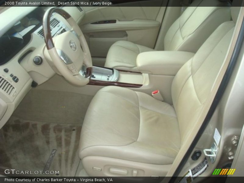 Desert Sand Mica / Ivory Beige 2008 Toyota Avalon Limited