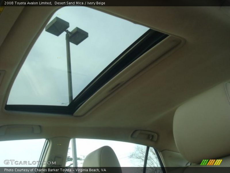 Desert Sand Mica / Ivory Beige 2008 Toyota Avalon Limited