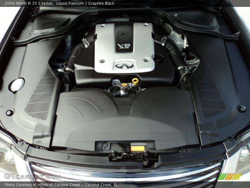 Liquid Platinum / Graphite Black 2009 Infiniti M 35 S Sedan