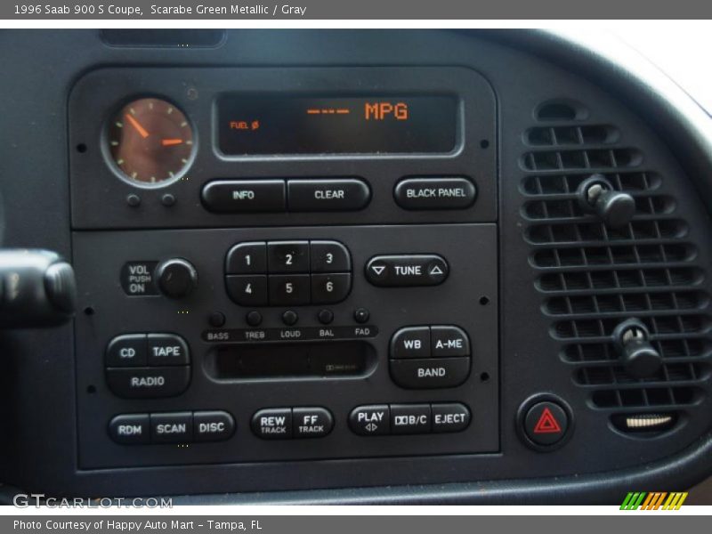 Controls of 1996 900 S Coupe