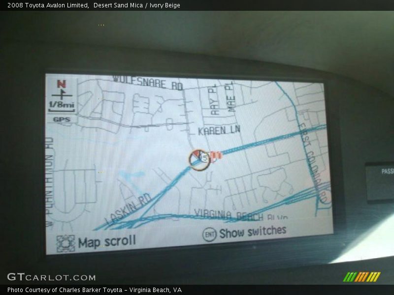 Desert Sand Mica / Ivory Beige 2008 Toyota Avalon Limited