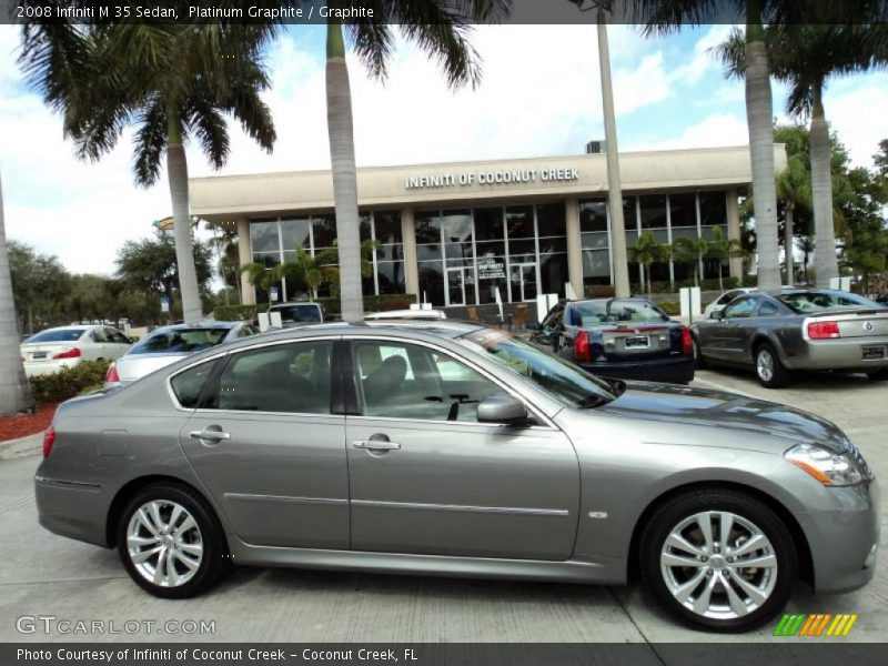 Platinum Graphite / Graphite 2008 Infiniti M 35 Sedan