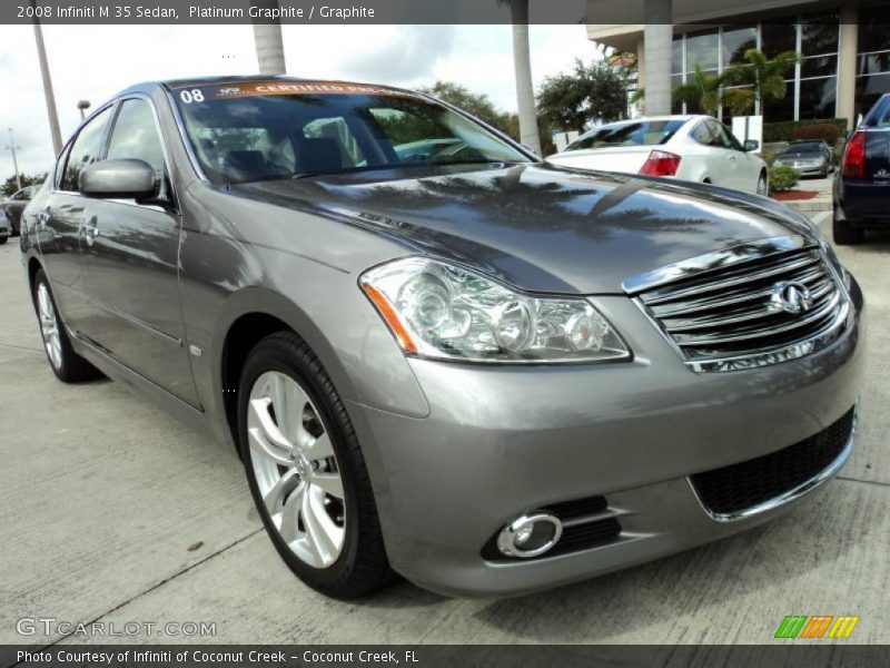 Platinum Graphite / Graphite 2008 Infiniti M 35 Sedan