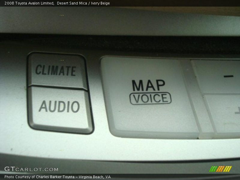 Desert Sand Mica / Ivory Beige 2008 Toyota Avalon Limited