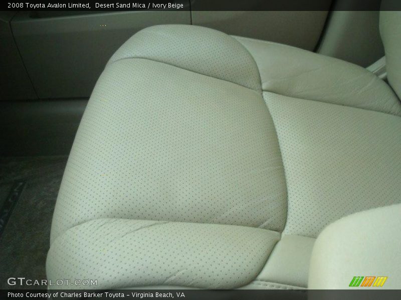 Desert Sand Mica / Ivory Beige 2008 Toyota Avalon Limited