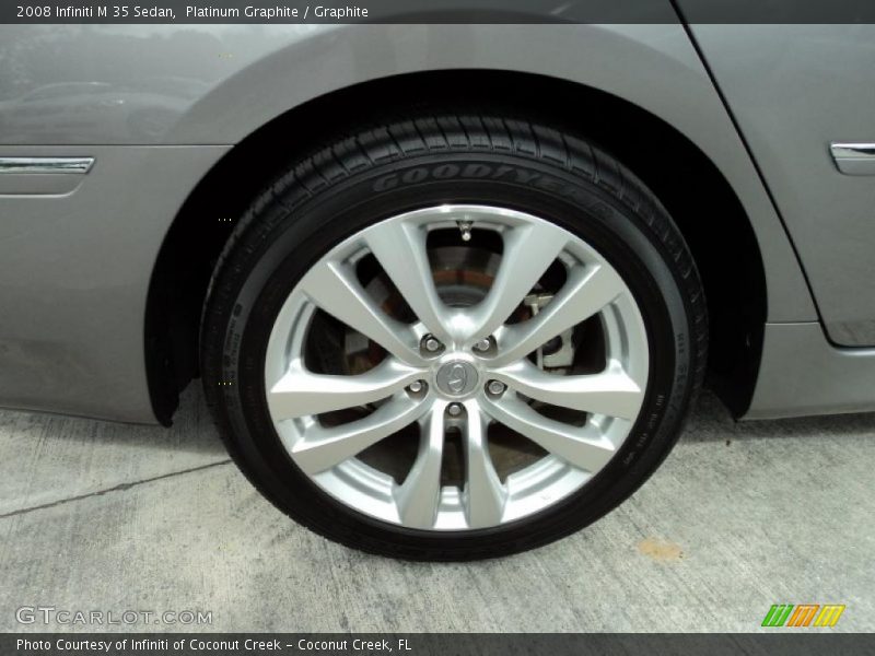 Platinum Graphite / Graphite 2008 Infiniti M 35 Sedan