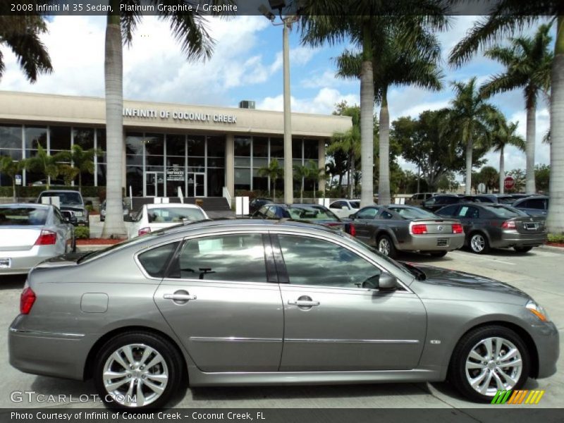 Platinum Graphite / Graphite 2008 Infiniti M 35 Sedan