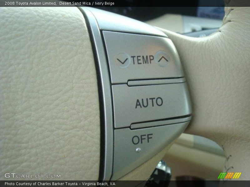 Desert Sand Mica / Ivory Beige 2008 Toyota Avalon Limited