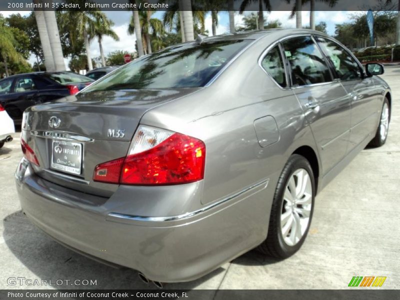 Platinum Graphite / Graphite 2008 Infiniti M 35 Sedan