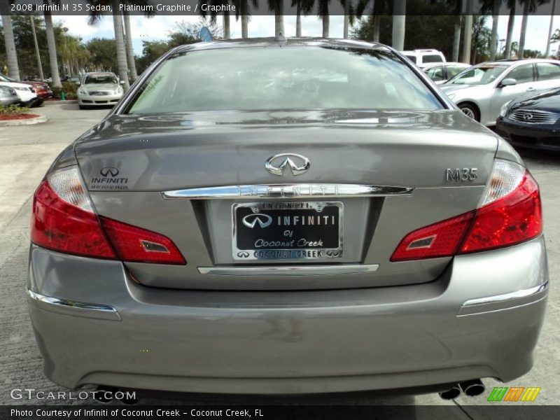 Platinum Graphite / Graphite 2008 Infiniti M 35 Sedan
