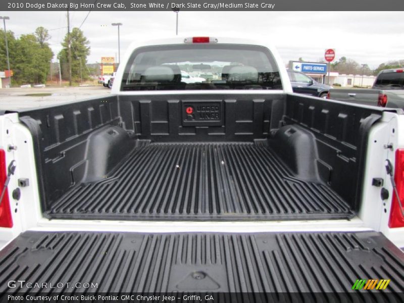 Stone White / Dark Slate Gray/Medium Slate Gray 2010 Dodge Dakota Big Horn Crew Cab