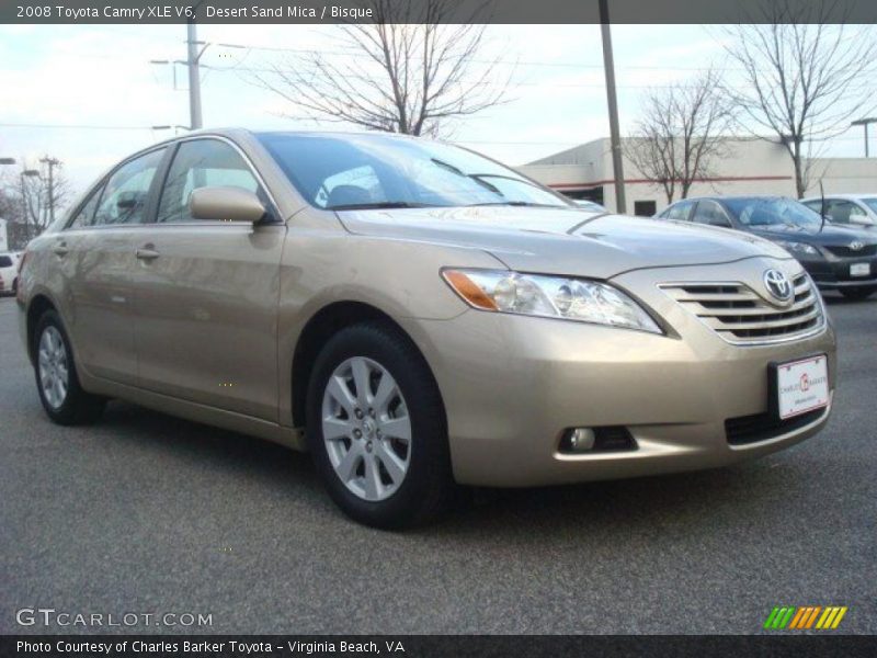 Desert Sand Mica / Bisque 2008 Toyota Camry XLE V6