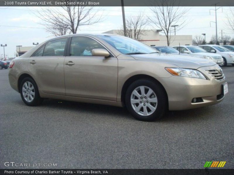 Desert Sand Mica / Bisque 2008 Toyota Camry XLE V6