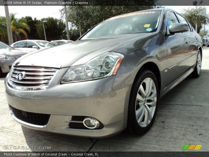 Platinum Graphite / Graphite 2008 Infiniti M 35 Sedan