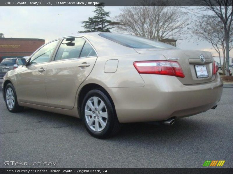Desert Sand Mica / Bisque 2008 Toyota Camry XLE V6