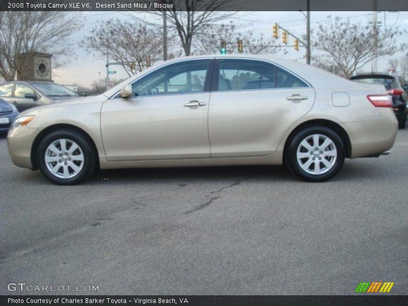 Desert Sand Mica / Bisque 2008 Toyota Camry XLE V6