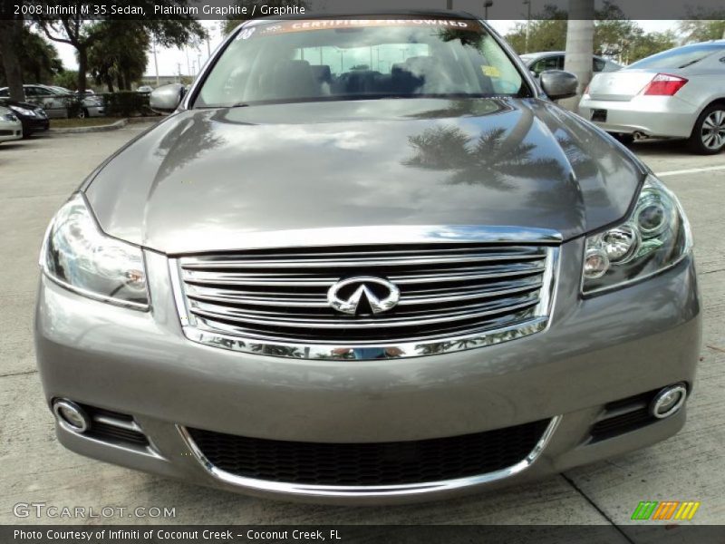 Platinum Graphite / Graphite 2008 Infiniti M 35 Sedan