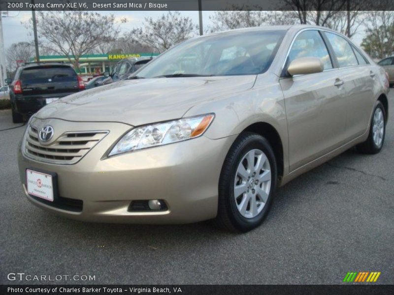 Desert Sand Mica / Bisque 2008 Toyota Camry XLE V6
