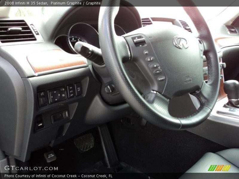 Platinum Graphite / Graphite 2008 Infiniti M 35 Sedan