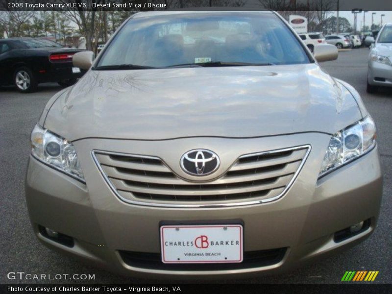 Desert Sand Mica / Bisque 2008 Toyota Camry XLE V6