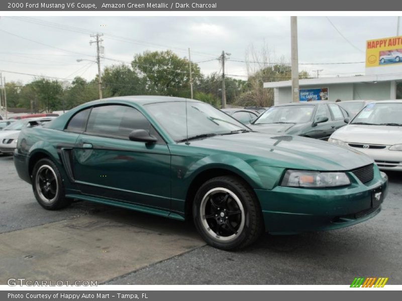  2000 Mustang V6 Coupe Amazon Green Metallic