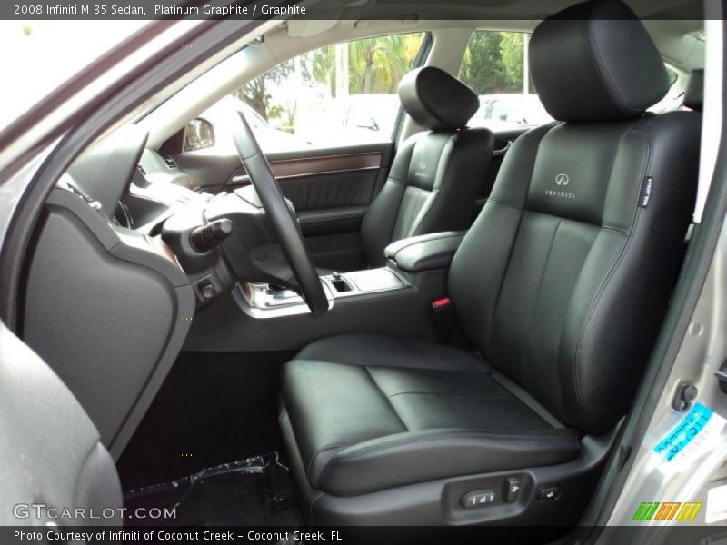 Platinum Graphite / Graphite 2008 Infiniti M 35 Sedan
