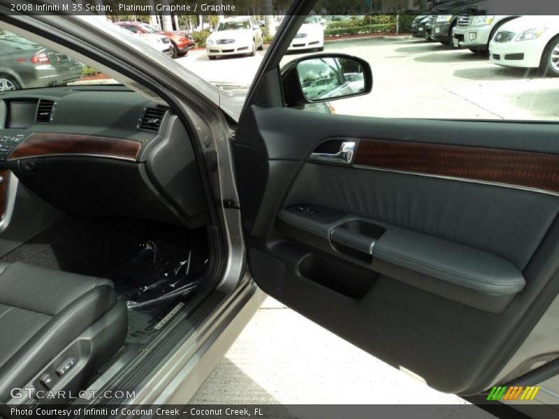 Platinum Graphite / Graphite 2008 Infiniti M 35 Sedan