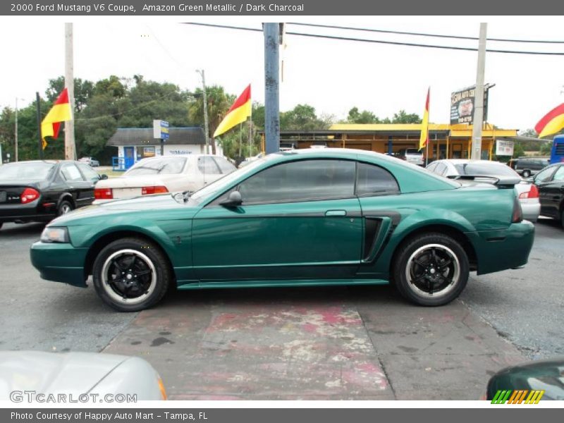  2000 Mustang V6 Coupe Amazon Green Metallic