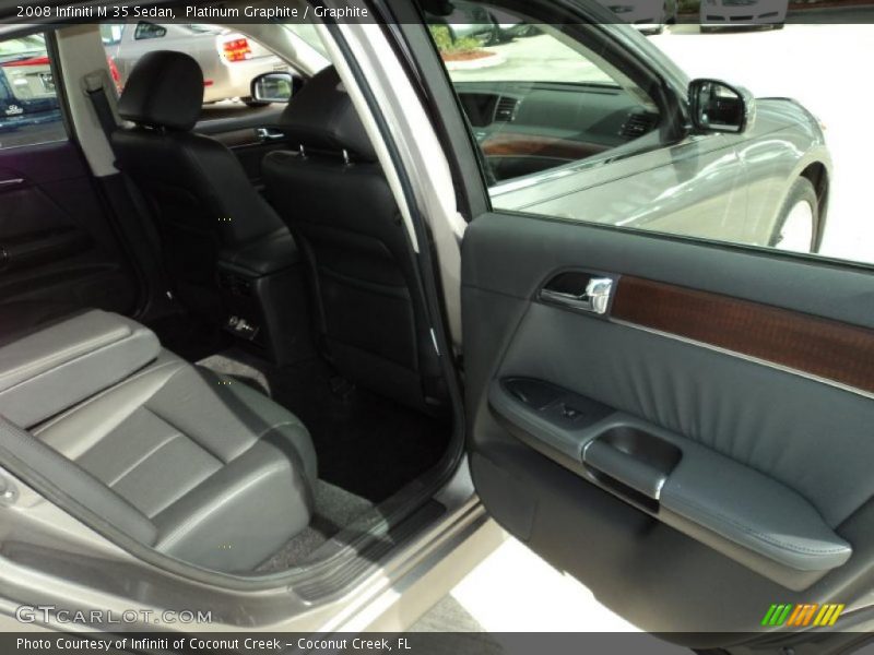 Platinum Graphite / Graphite 2008 Infiniti M 35 Sedan