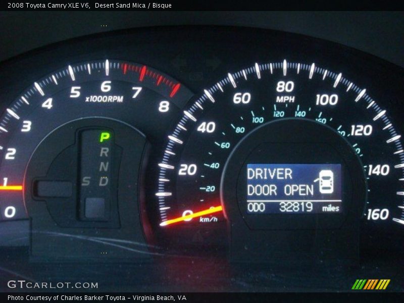 Desert Sand Mica / Bisque 2008 Toyota Camry XLE V6