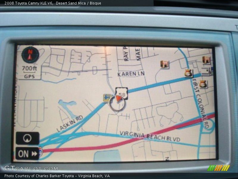 Desert Sand Mica / Bisque 2008 Toyota Camry XLE V6