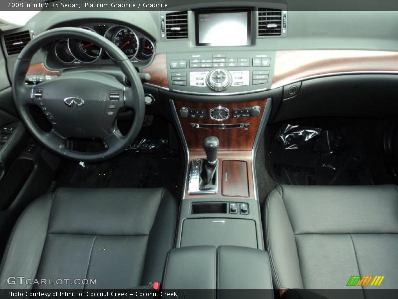 Platinum Graphite / Graphite 2008 Infiniti M 35 Sedan