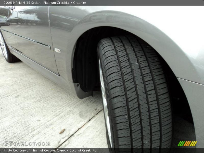 Platinum Graphite / Graphite 2008 Infiniti M 35 Sedan