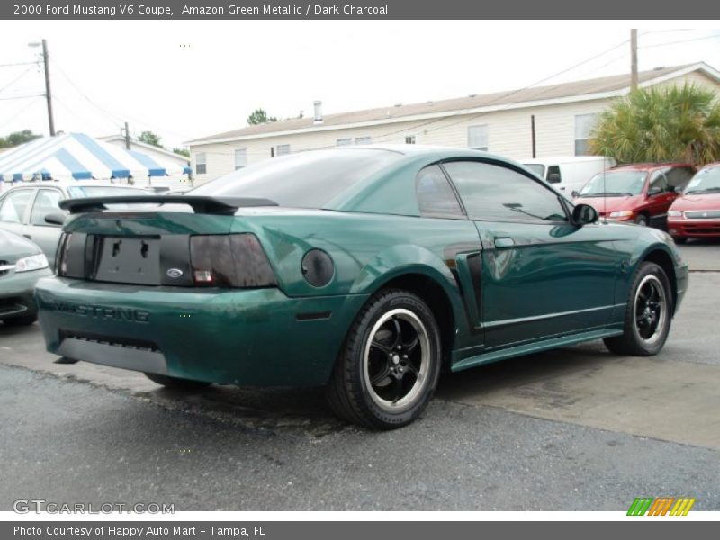  2000 Mustang V6 Coupe Amazon Green Metallic