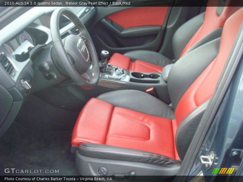  2010 S4 3.0 quattro Sedan Black/Red Interior