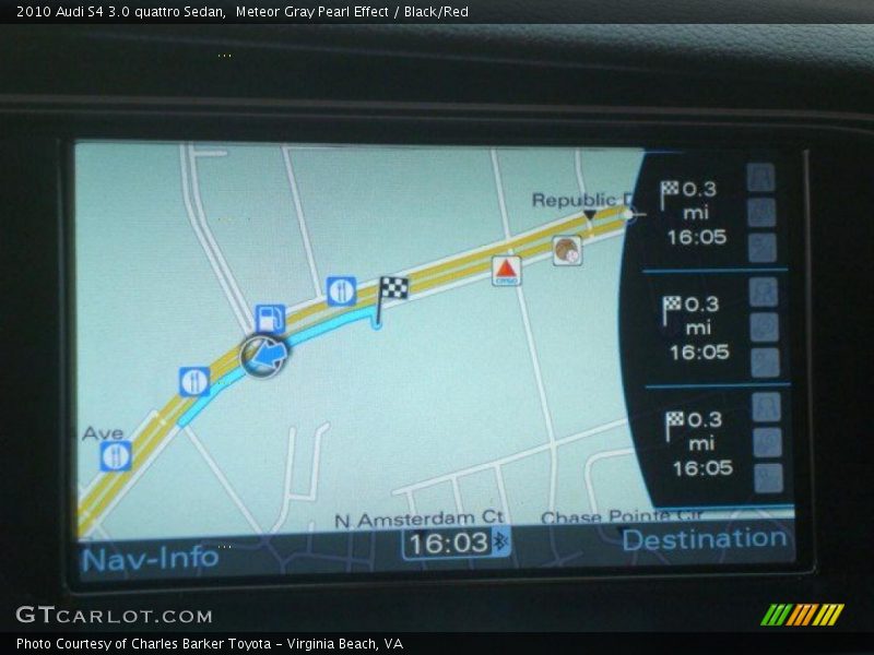 Navigation of 2010 S4 3.0 quattro Sedan