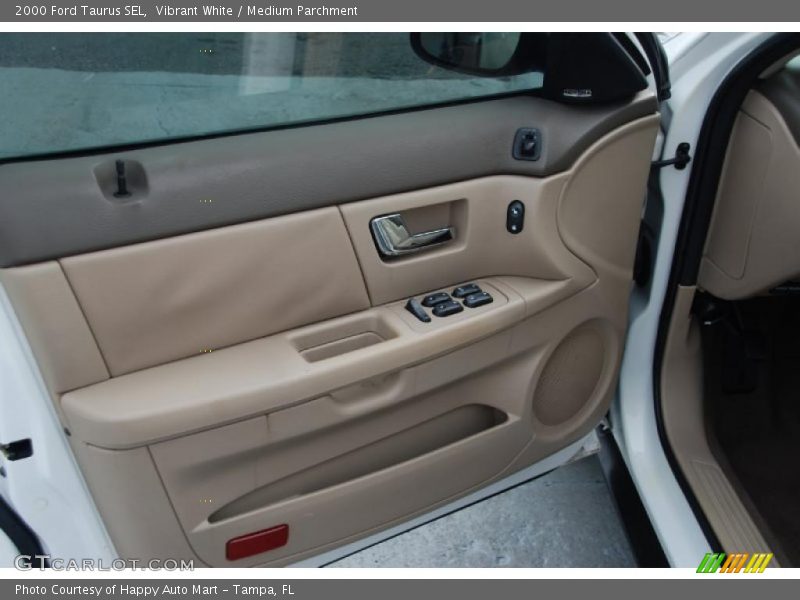 Vibrant White / Medium Parchment 2000 Ford Taurus SEL
