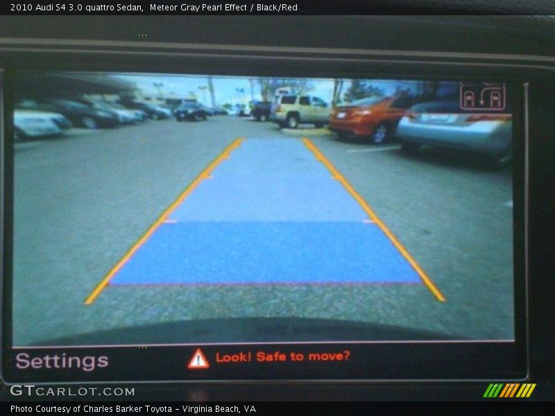 Meteor Gray Pearl Effect / Black/Red 2010 Audi S4 3.0 quattro Sedan