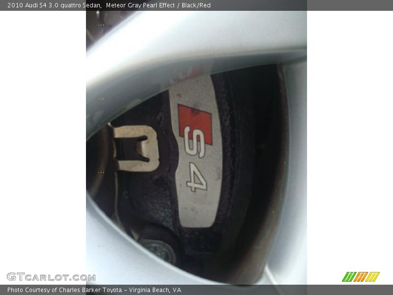 Meteor Gray Pearl Effect / Black/Red 2010 Audi S4 3.0 quattro Sedan