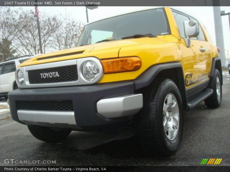 Sun Fusion / Dark Charcoal 2007 Toyota FJ Cruiser 4WD