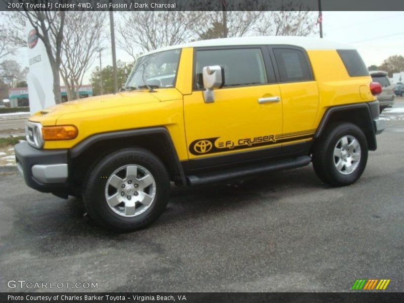 Sun Fusion / Dark Charcoal 2007 Toyota FJ Cruiser 4WD