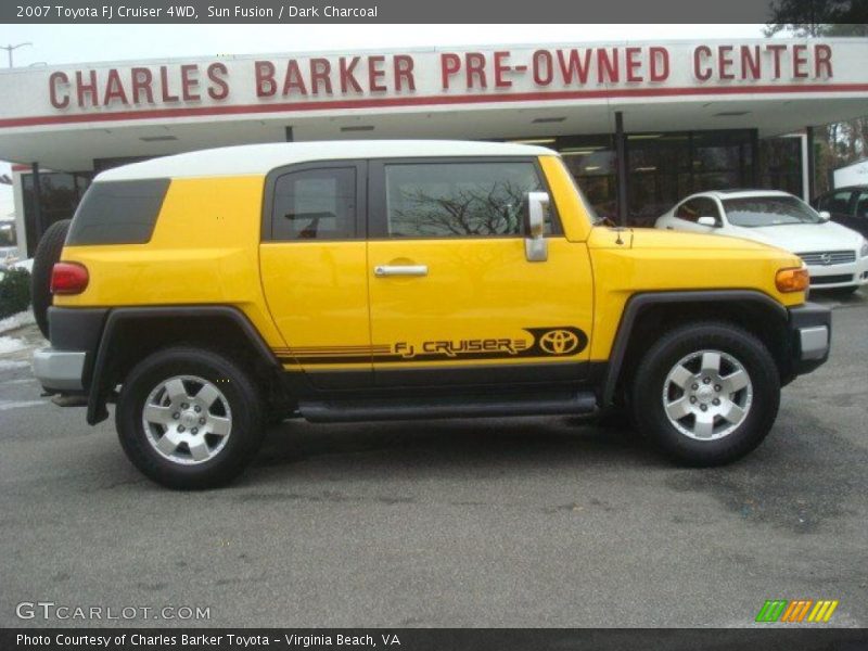 Sun Fusion / Dark Charcoal 2007 Toyota FJ Cruiser 4WD
