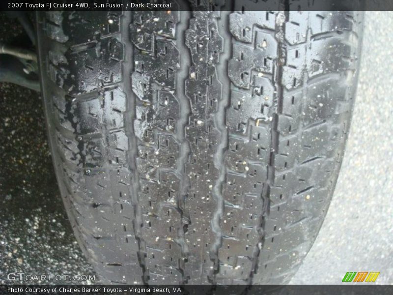 Sun Fusion / Dark Charcoal 2007 Toyota FJ Cruiser 4WD