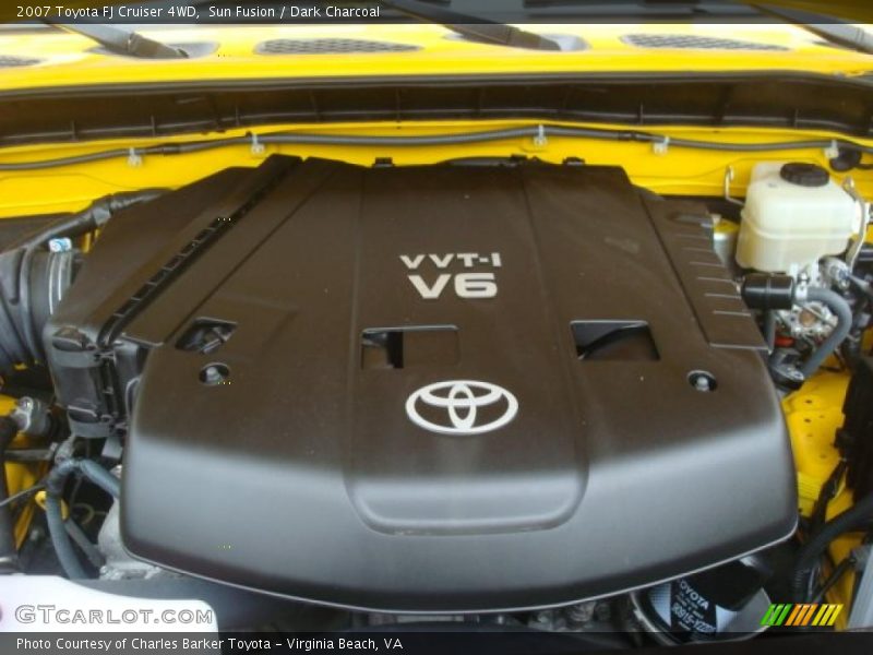 Sun Fusion / Dark Charcoal 2007 Toyota FJ Cruiser 4WD