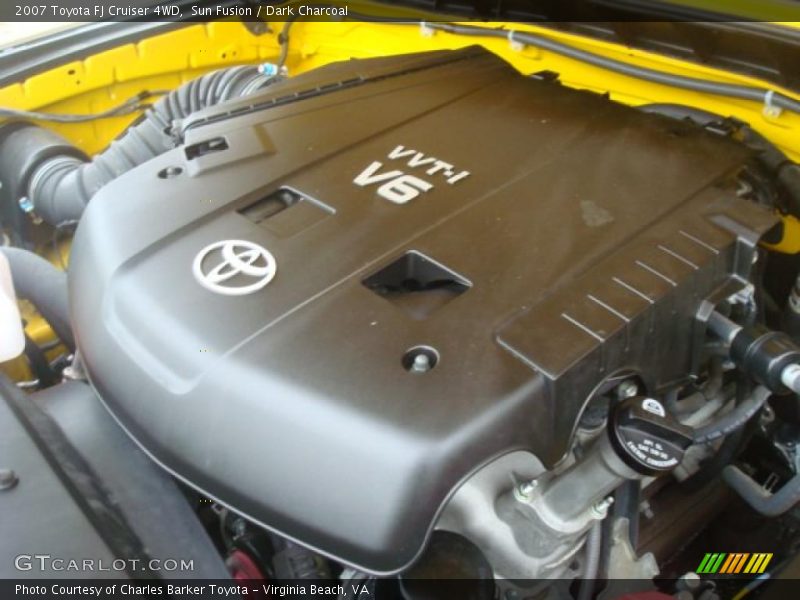Sun Fusion / Dark Charcoal 2007 Toyota FJ Cruiser 4WD